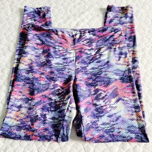 Balance Collection leggings butter soft medium colorful rainbow reptile - Picture 7 of 8